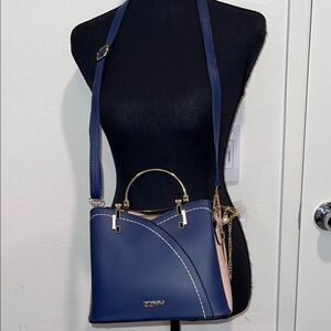 Navy Blue Crossbody Bag